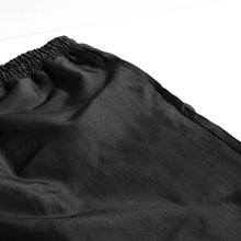 Load image into Gallery viewer, CONTINUE Full Circle Drawstring Shorts in Black
