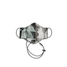Load image into Gallery viewer, CONTINUE Grey Camouflage Geo 3D Mask
